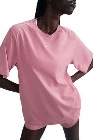T-shirt en coton biologique - Rose - Nike