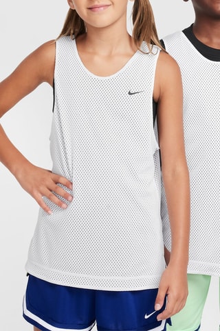 Maillot de basketball réversible - Blanc - Nike
