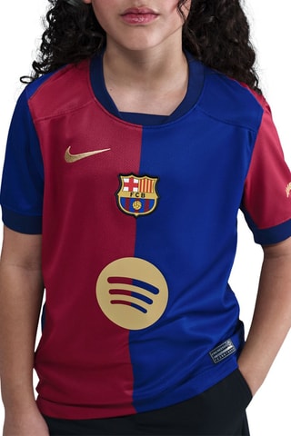 Maillot de football FC Barcelone - Bleu roi et bordeaux - Nike