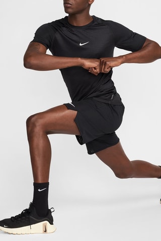 T-shirt slim d’entraînement - Noir - Nike