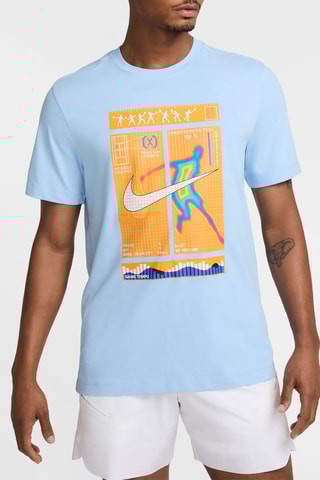 T-shirt de tennis - Bleu clair - Nike