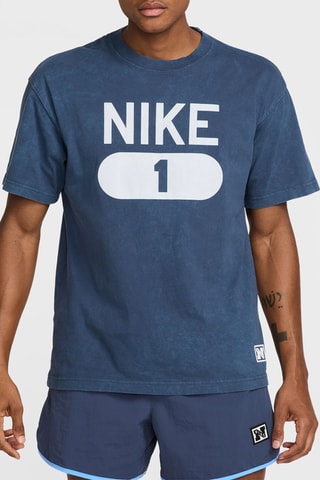 T-shirt d'entrainement - Bleu foncé - Nike