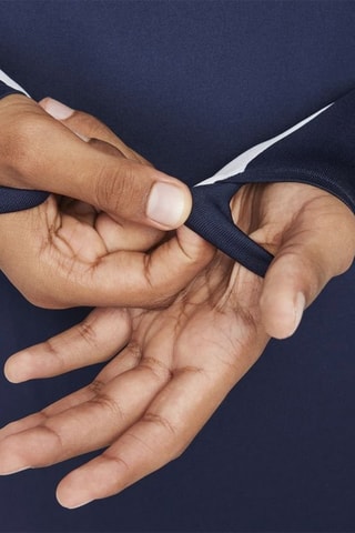 T-shirt d'entraînement de football Dri-FIT Strike - Bleu marine - Nike