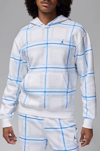 Sweat polaire Essentials - Blanc et bleu - Jordan