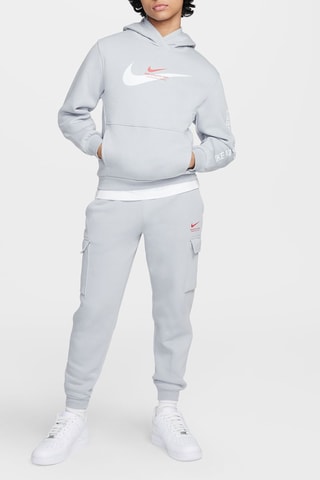 Sweat polaire - Gris clair - Nike