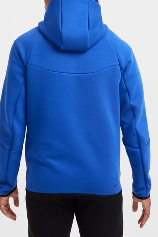 Sweat polaire à capuche - Bleu roi