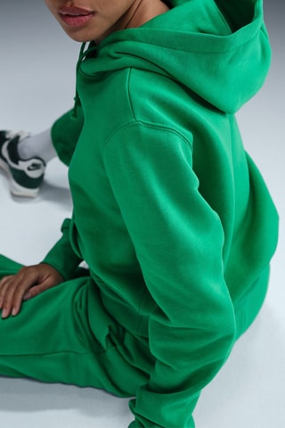 Sweat à capuche ample polaire - Vert foncé - Nike