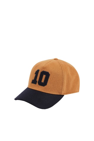 Casquette en laine Ruck Relance - Marron clair