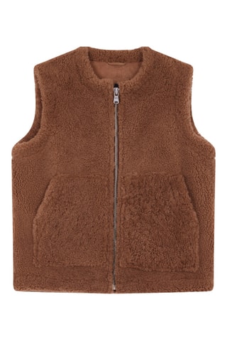 Gilet sans manches Lusitano - Marron