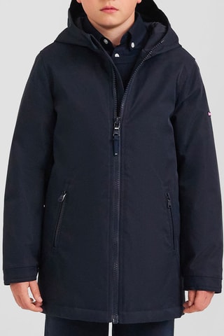 Parka à capuche New Perky - Bleu nuit