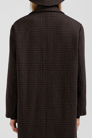 Manteau en laine Enjambee - Marron