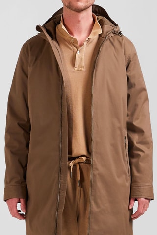 Parka à capuche New Perky - Marron clair