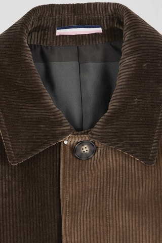 Manteau en velours New Karlito - Marron