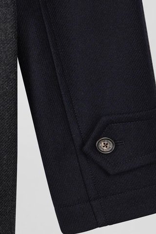 Manteau en laine Redding - Noir et gris foncé