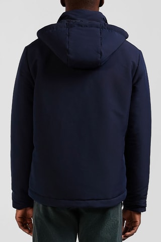 Blouson à capuche Bysborn - Bleu foncé