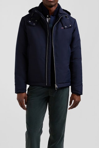 Blouson à capuche Bysborn - Bleu foncé