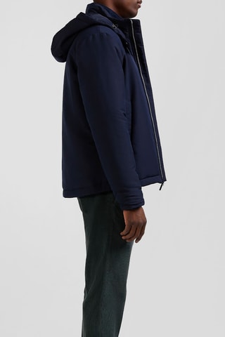 Blouson à capuche Bysborn - Bleu foncé