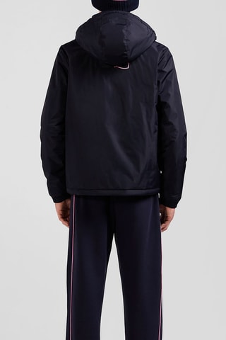 Coupe-vent à capuche Banc d’Essais - Bleu foncé