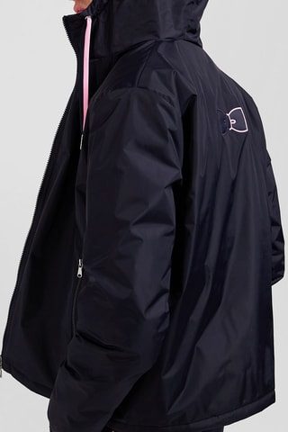 Coupe-vent à capuche Banc d’Essais - Bleu foncé