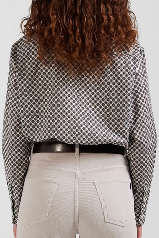 Chemisier Narbonne - Noir et blanc