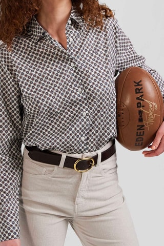 Chemisier Narbonne - Noir et blanc