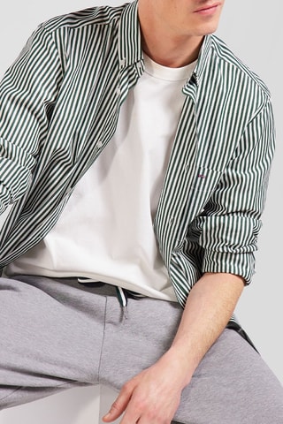 Chemise Précision - Bleu marine et blanc