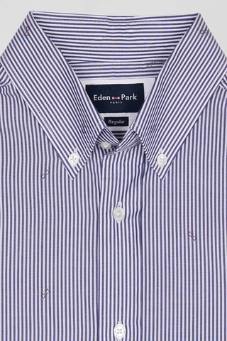 Chemise Jasmine - Bleu marine et blanc