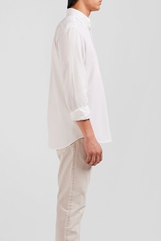 Chemise Contrôle Pique - Blanc