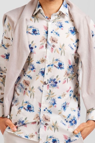 Chemise Happy - Blanc