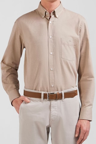 Chemise Hunting Hoggy - Taupe