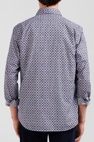 Chemise Happy Print - Blanc