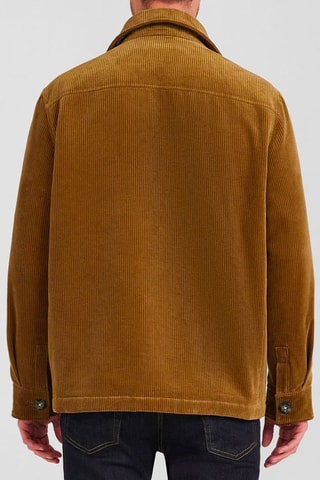 Surchemise en velours Poidevin - Marron