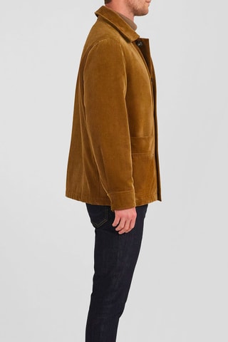 Surchemise en velours Poidevin - Marron