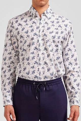 Chemise Print Fox - Blanc