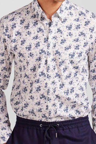 Chemise Print Fox - Blanc