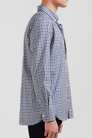 Chemise Zodiaco - Bleu marine et blanc