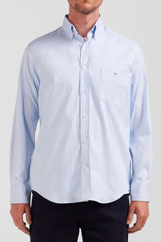Chemise en coton biologique Ottanio - Ciel