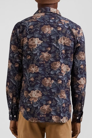 Chemise Flannel 4 - Bleu marine et marron