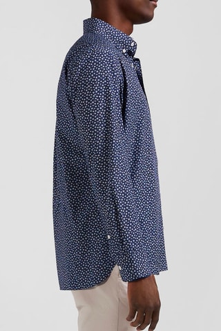 Chemise Pop 60 - Bleu marine