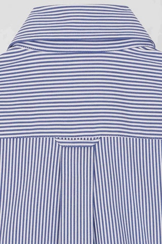 Chemise regular en coton biologique Ottanio - Bleu marine