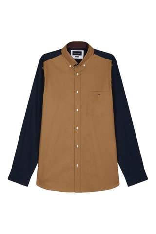 Chemise Spéciale EP - Marron et bleu marine