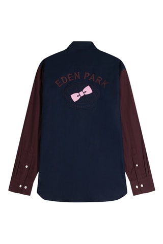 Chemise Speciale - Bleu marine et bordeaux