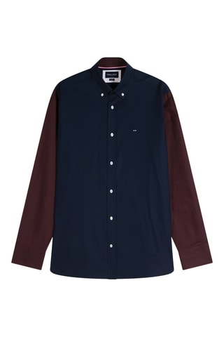Chemise Speciale - Bleu marine et bordeaux