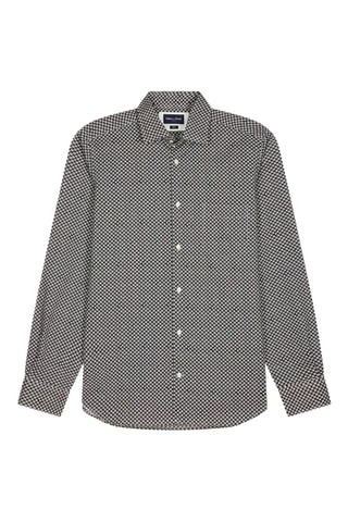 Chemise Happy - Gris foncé et banc