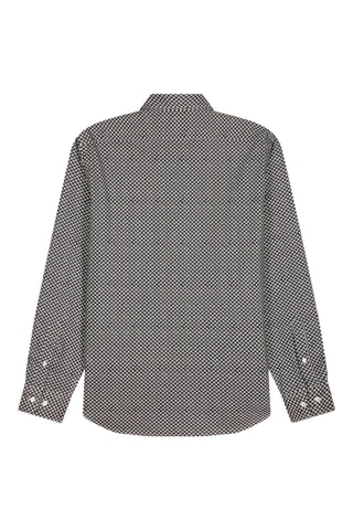 Chemise Happy - Gris foncé et banc