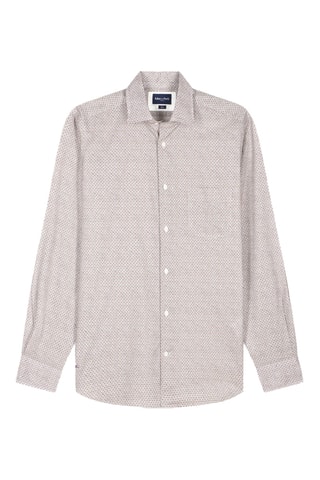 Chemise Happy - Beige et rose