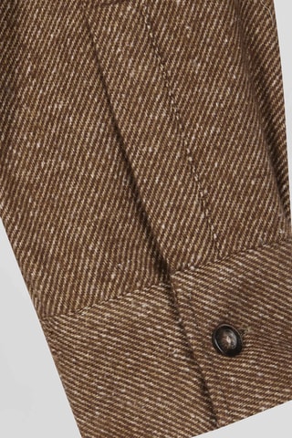 Chemise Japan - Marron et blanc