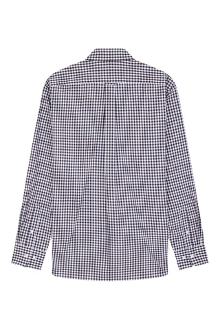 Chemise Zodiaco Check Bicolore - Blanc et marron