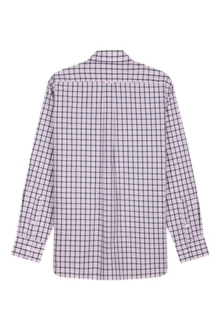 Chemise Zodiaco Check Bicolore - Rose et bleu marine