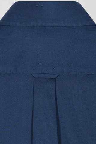 Chemise regular Controle Pique - Bleu pétrole